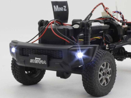 MINI-Z 4x4 Series Ready Set Suzuki Jimny Sierra Blueish Black Pearl 3 32523BP-T with LED