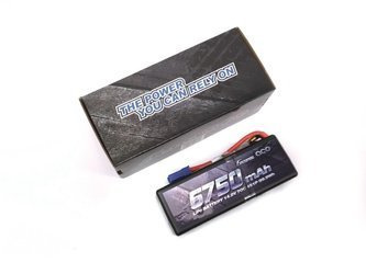 GENS ACE LIPO 4S 14.8V-70C-6750mAh (EC5) 139X48X50MM 590G