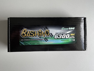 Gens ace Bashing LiPo 2S 7.4V-6300-60C(Deans) 139x46.5x25mm 295g GE3-6300-2D-60