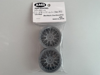 Felgi AMR 1:10 Touring 26mm Mesh (2 sztuki) - Metallic Silver 92445MS