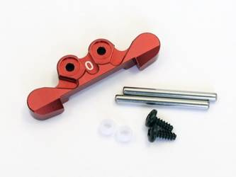 MINI-Z BUGGY Aluminum Rear Sus Mount (0-deg/Red) MBW025R-0