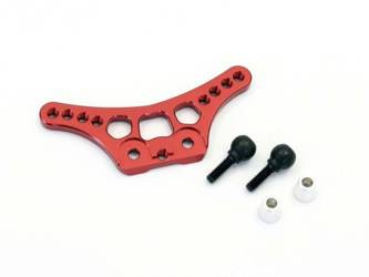 MINI-Z BUGGY Aluminum Front Shock Stay (Red) MBW015RB