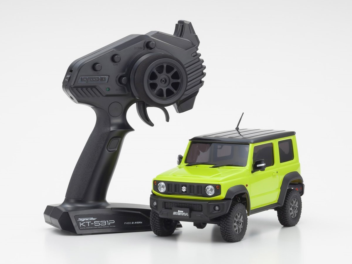 MINI-Z 4x4 Series Ready Set Suzuki Jimny Sierra Kinetic Yellow