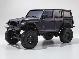 MINI-Z 4x4 Series Readyset Jeep Wrangler Unlimited Rubicon Granite Crystal Metallic 32521GM