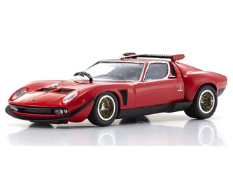 1:43 KYOSHO ORIGINAL Lamborghini Miura SVR (Red / Black) (KS03203R)