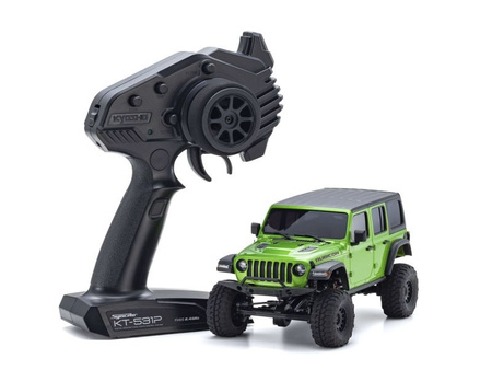 MINI-Z 4x4 readyset JeepⓇ Wrangler Unlimited Rubicon Mojito 32536GR