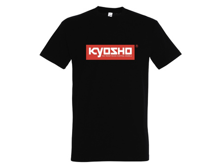 Kyosho T-Shirt Spring 24 (Czarny, Rozmiar XXL) 88245-XXL