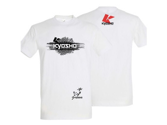 Kyosho T-Shirt K23 (Biały, Rozmiar L) 88028-L