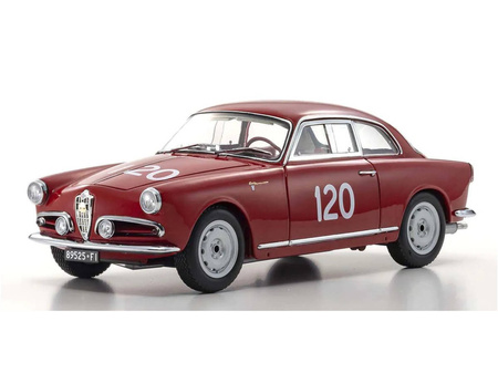 1:18 KYOSHO Alfa Romeo Giuletta SV Mille Miglia 1956 Nr.120 (KS08957A)