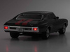 1:10 4WD FAZER Mk2 FZ02L 1970 Chevy® Chevelle® SS™ 454 LS6 Tuxedo Black 34416T2B