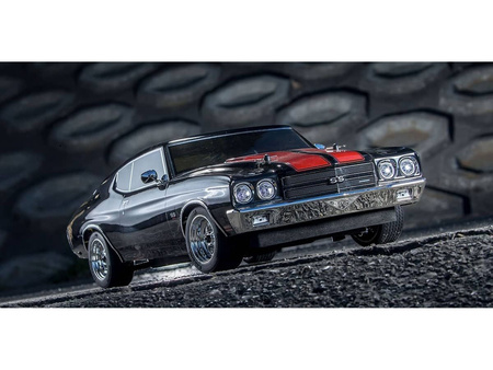 1:10 4WD FAZER Mk2 FZ02L 1970 Chevy® Chevelle® SS™ 454 LS6 Tuxedo Black 34416T2B