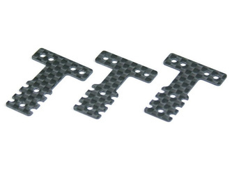 Carbon Rear Suspension Plate set Mini-Z MR03 MM-LM (3) MZW403