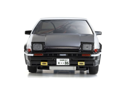 FIRST MINI-Z 1:28 TOYOTA SPRINTER TRUENO AE86 WH/BK 66612A