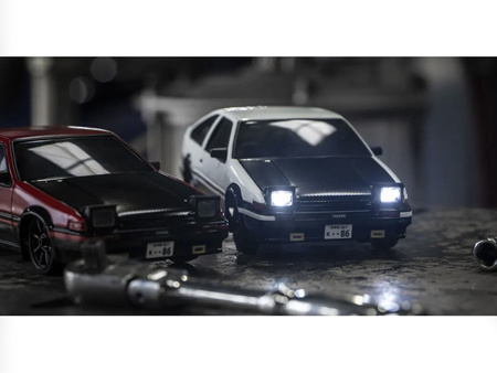 FIRST MINI-Z 1:28 TOYOTA SPRINTER TRUENO AE86 WH/BK 66612A