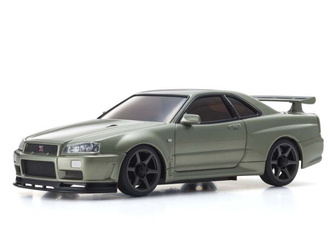 MINI-Z AWD NISSAN SKYLINE GT-R R34 V.specⅡNur Millennium Jade 32624MJ