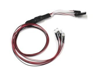 Światła LED 4 diody białe DIAM=5/L=400 97054-4B