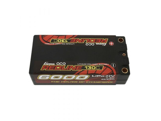 Akumulator LiPo Gens ace Redline Shorty 2S HV 7.6V-130C-6000 (5mm) 97x48x26mm 220g