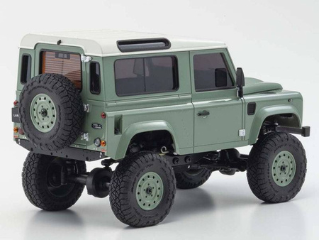 MINI-Z 4x4 Series Readyset Land Rover Defender 90 Heritage Grasmere Green / Alaska White 32527GR