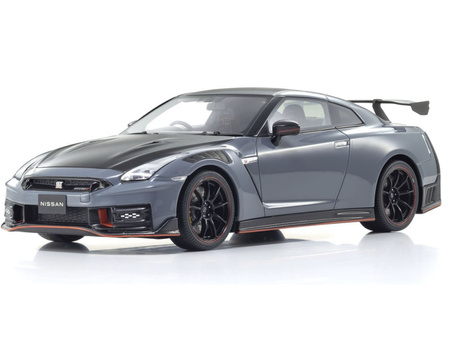 1:18 KYOSHO RESIN SAMURAI COLLECTION NISSAN GT-R NISMO 2024 SP GRAY (KSR18061GR)