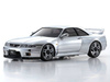 ASC MA020S Mini-Z CUP 20th Anniversary NISSAN SKYLINE GT-R V.Spec (R33) Chrome Silver MZP438CS