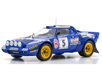 1:18 KYOSHO ORIGINAL Lancia Stratos HF 1976 Tour de Corse #5 (KS08130C)