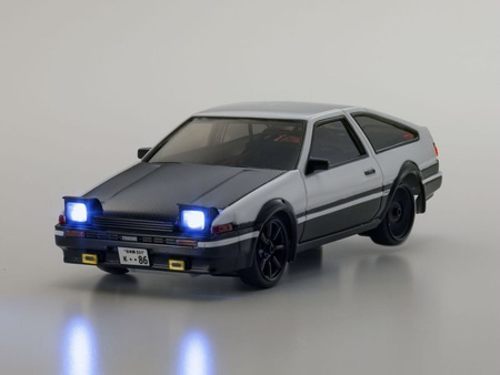 FIRST MINI-Z 1:28 TOYOTA SPRINTER TRUENO AE86 WH/BK 66612A