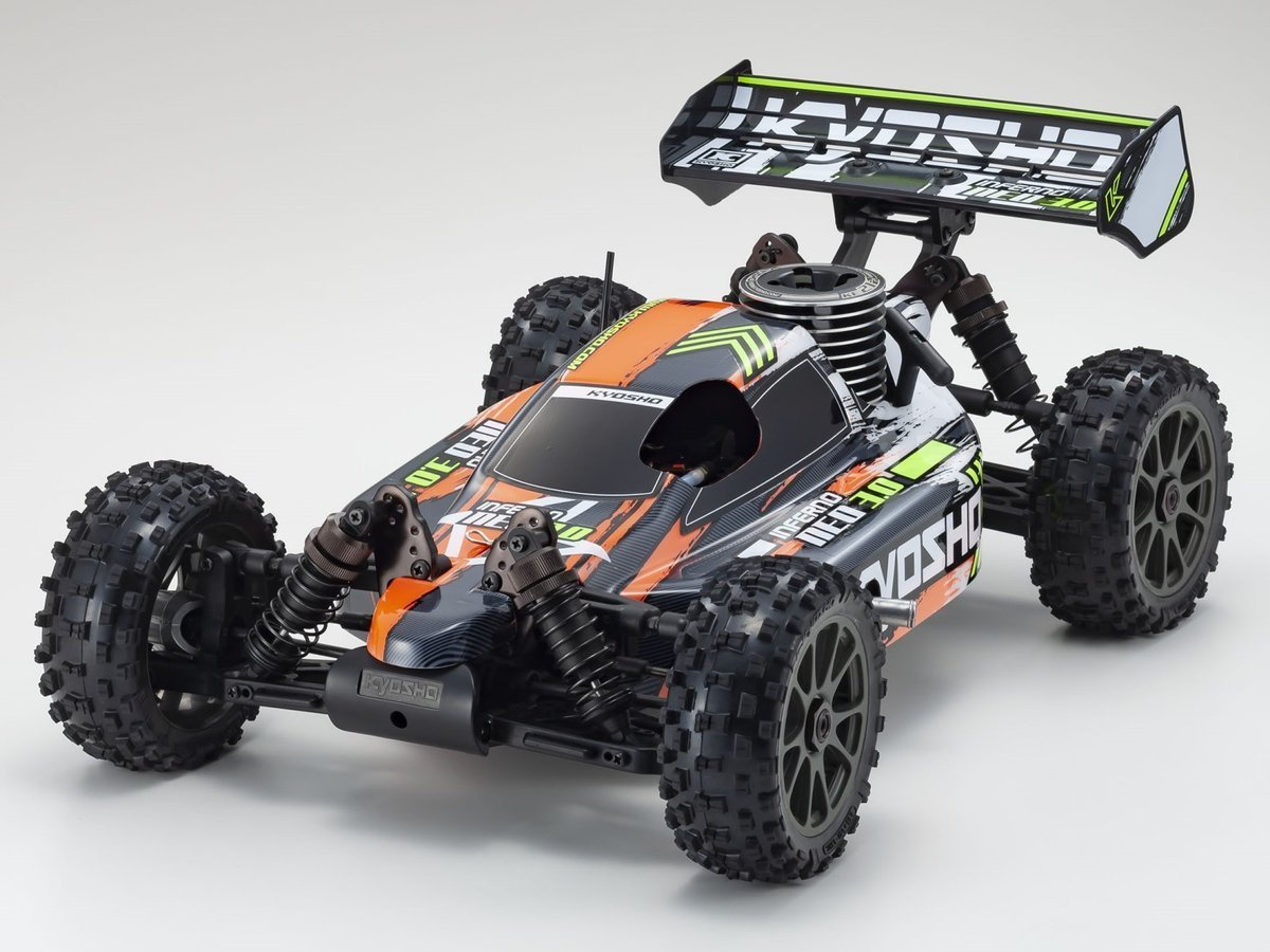 Whooo 。インファーノ　ネオ3.0 1:8 GP Powered Racing Buggy Readyset INFERNO NEO 3.0 Yellow
