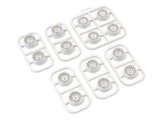 Zestaw felg MINI-Z Biały Multi Offset Wheel Set (White/AWD/14szt.) MDH100W