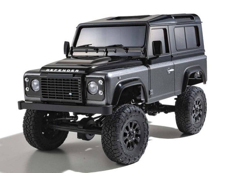 MINI-Z 4x4 Series Readyset Land Rover Defender 90 Autobiography Corris Gray / Santorini Black 32526GM