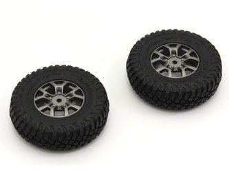 Premounted Tire/Wheel 2 szt. Suzuki Jimny Sierra MXTH002 Mini-Z 4x4