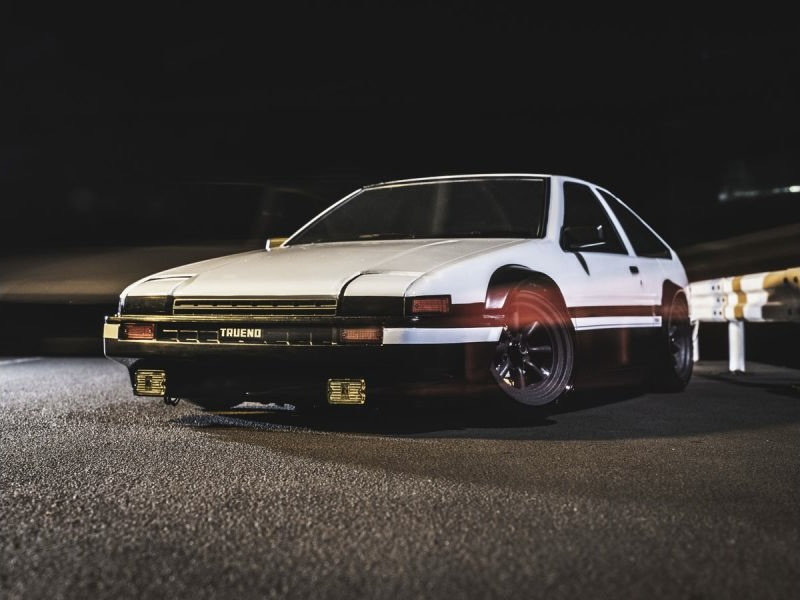 BANDAI TOYOTA SPRINTER TRUENO ラジコン 1:10 2WD FAZER D2 FZD2 DRIFT ReadySet Toyota SPRINTER TRUENO