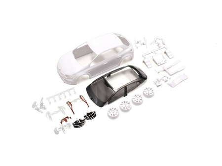 RENAULT MEGANE White body set (z zestawem felg do AWD) MZN187