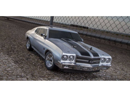 1/10 4WD FAZER Mk2 FZ02L Series Readyset 1970 Chevy® Chevelle® SS™ 454 LS6 Cortez Silver 34416T1B