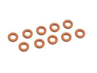 Silicone O-Ring (P3/Orange) 10Pcs ORG05