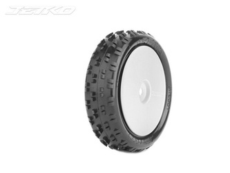 Jetko Arena 2WD 1:10 Buggy 2.2  White Wheel Super Soft (przednie koła, 2 sztuki) JK2001CSSGW