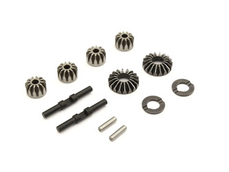 Differential Steel Bevel Gear Set (27.3/F,R/MP10/MP9-MP10) (2 sztuki) (12T/18T) IFW621