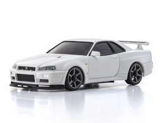 Autoscale Mini-Z Skyline GT-R R34 V-Spec Nur II White (MA020)