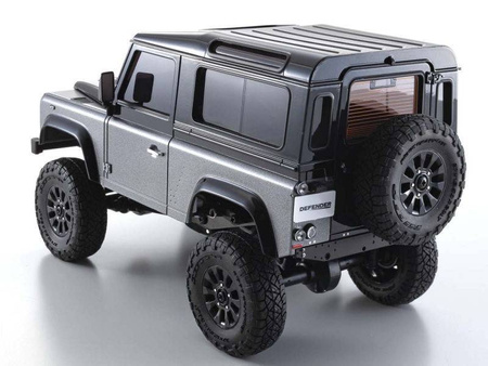 MINI-Z 4x4 Series Readyset Land Rover Defender 90 Autobiography Corris Gray / Santorini Black 32526GM