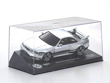 ASC MA020S Mini-Z CUP 20th Anniversary NISSAN SKYLINE GT-R V.Spec (R33) Chrome Silver MZP438CS