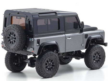 MINI-Z 4x4 Series Readyset Land Rover Defender 90 Autobiography Corris Gray / Santorini Black 32526GM