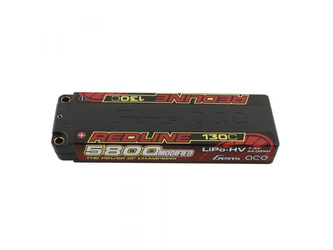 Gens ace Redline LiPo 2S HV 7.6V-130C-5800 (5mm) 139x48x19mm 225g