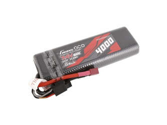 Gensace Bashing LiPo 2S 7.4V-4000-60C (Deans) 139x47x23mm 225g G-Tech GE3-4000-2DGT