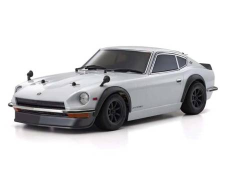 1:10 Scale Radio Controlled Electric Powered 4WD FAZER Mk2 FZ02 Series Readyset 1971 DATSUN 240Z Tuned Ver. White 34427T1
