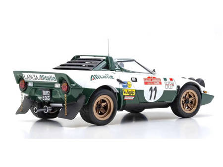 1:18 KYOSHO ORIGINAL Lancia Stratos HF 1975 Sanremo #11 (KS08130B)