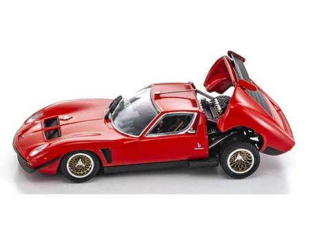 1:43 KYOSHO ORIGINAL Lamborghini Miura SVR (Red / Black) (KS03203R)