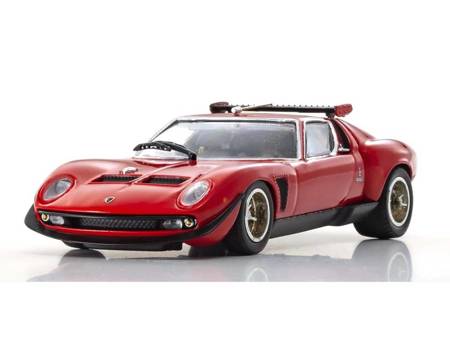 1:43 KYOSHO ORIGINAL Lamborghini Miura SVR (Red / Black) (KS03203R)