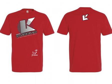 Kyosho T-Shirt K-Circle 22 (Czerwony, Rozmiar M) 88021M