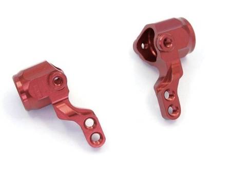 MINI-Z BUGGY Aluminum Knuckle Set (Red) MBW017R