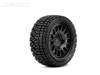 Jetko EX Avantgarde 1/10 Touring/Rally Tyre Black Wheel 12mm Hex (4 sztuki) JK3201RB